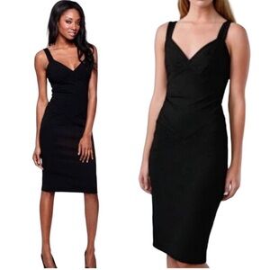 Diane Von Furstenberg Benny Black Dress